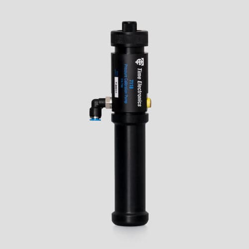 Pneumatic calibration pump - 7118 - Time Electronics - manual / for pressure generation
