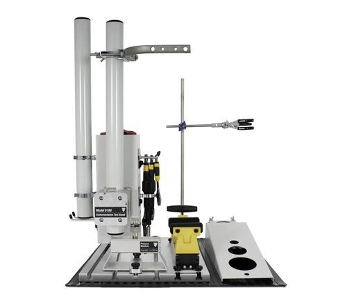 Pressure test stand - 8100 - Time Electronics - temperature / manual / for plastics