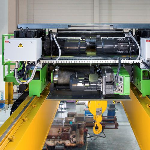 Electric cable hoist - TDC - STAHL CraneSystems GmbH - for metallurgical applications / gear