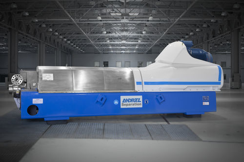 Decanter for the food industry - F series - ANDRITZ AG - centrifugal / horizontal / 3-phase