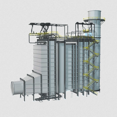Gas steam generator - GE Gas Turbines - horizontal / high-pressure / heat-recovery