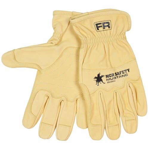 Work glove - MU3664  - MCR Safety - industrial / mechanical protection / goatskin