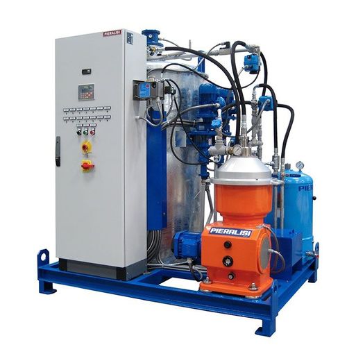 Liquids separator - Skid-mounted - Pieralisi - Olive Oil Division - centrifugal / for the food industry / for the recycling industry