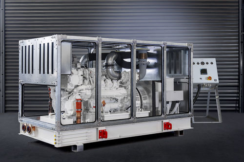 Diesel generator set - Lindenberg-Anlagen GmbH - three-phase / stationary / air-cooled