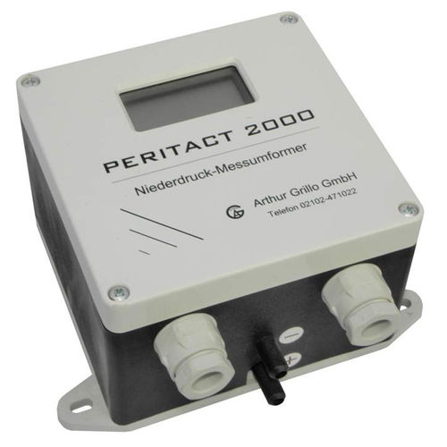 Low pressure pressure transmitter - PERITACT 2000 - Arthur Grillo GmbH - differential / membrane / 4-20 mA
