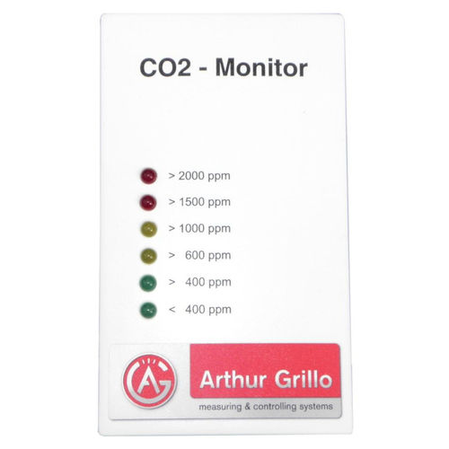 Indoor air quality monitor - CM2 - Arthur Grillo GmbH - for environmental analysis / CO2 / wall-mounted