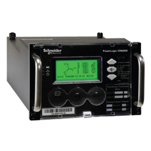 Three-phase electric energy meter - PowerLogic™ ION8800 - Schneider Electric - rack-mount / RS-485 / Modbus