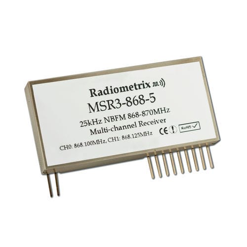 Digital receiver - MSR3 - Radiometrix - telemetry / industrial / monitoring