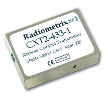 RF radio transmitter - CXT2 - Radiometrix - multi-channel / data / control