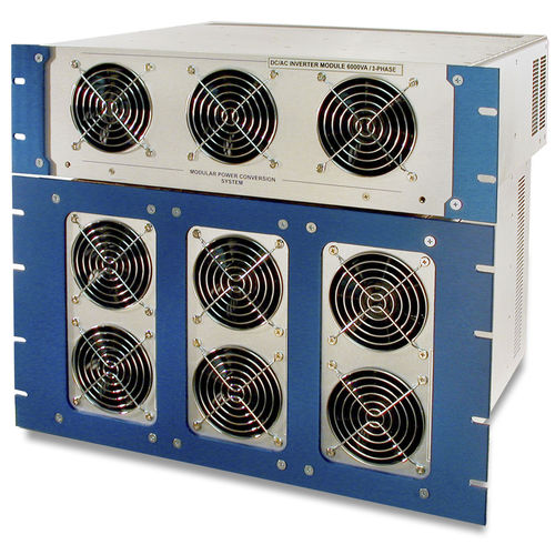 3-phase frequency converter - FTT-6K - ABSOPULSE Electronics Ltd. - PWM / rack-mount / modular