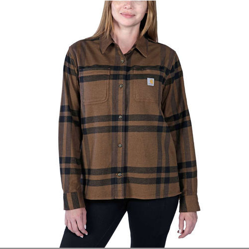 Work shirt - 105989 - Carhartt workwear - high-visibility / cotton / women's