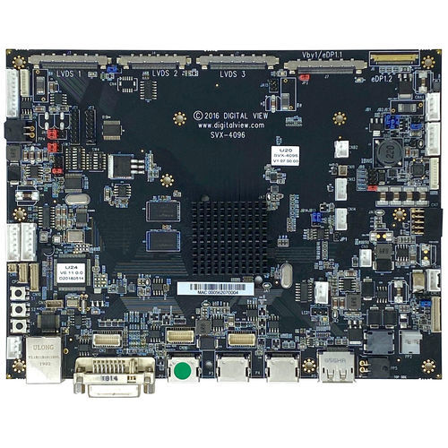 LCD controller card - SVX-4096 - Digital View - RS-232 / Ethernet / LVDS