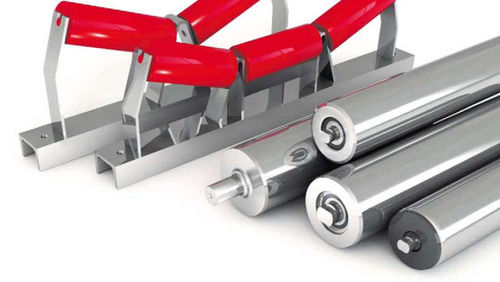Slip-on conveyor roller - Rollex Förderelemente KG - stainless steel