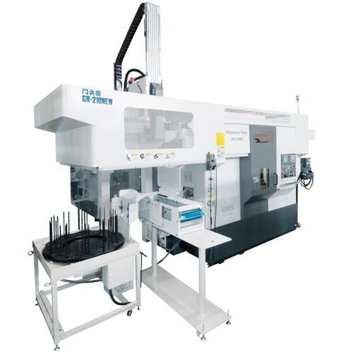 CNC turning center - GR-210  - Nakamura-Tome Precision Industry - vertical / for heavy-duty machining / with gantry loader
