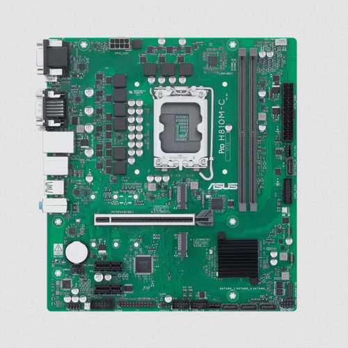 Micro-ATX motherboard - Pro H810M-C-CSM - Asus - Intel® Core™ Ultra / Intel® / DDR5 SO-DIMM