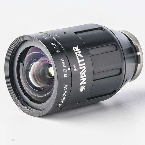 Fixed-focus objective lens - Navitar - for security camera / day/night / high resolution