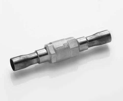 Ball check valve - CASTEL - for refrigeration circuits / brass