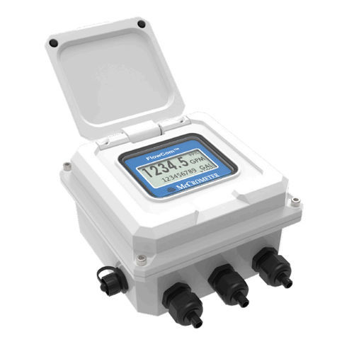 Digital recorder - McCrometer - flow / data logger / battery-powered
