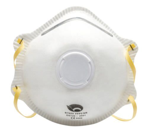 Disposable respirator - B702 series - Bei Bei Safety Co., Ltd. - with valve / filter