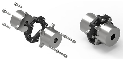 Elastomer coupling - SGFlex-LC - SGF GmbH & Co. KG - torsionally flexible / gear / shaft-hub