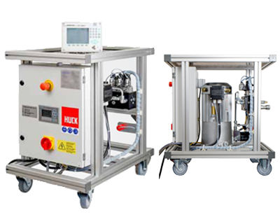 Electrically-powered hydraulic power unit - HK32-001, HK32-002 series - Arconic - wheel-mounted