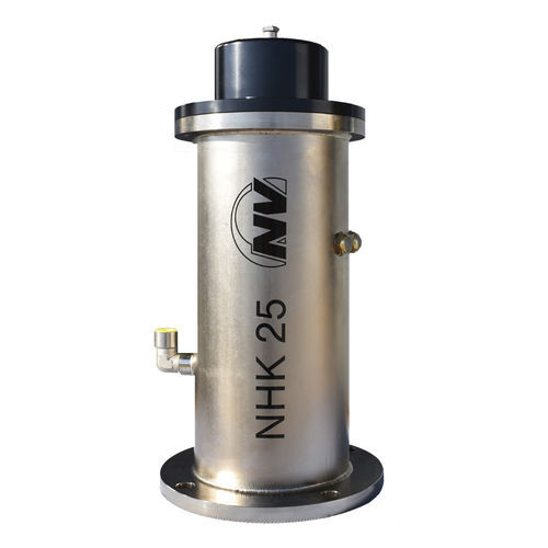 Pneumatic impact vibrator - NHK series - Netter Vibration - linear / for  bulk materials / bin