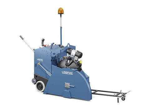 Floor saw - MULTICUT 400 P - LISSMAC Maschinenbau GmbH - vertical / for concrete / for asphalt
