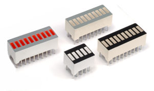 LED bargraph - LBD101 Series - Plus Opto - for printed circuit boards