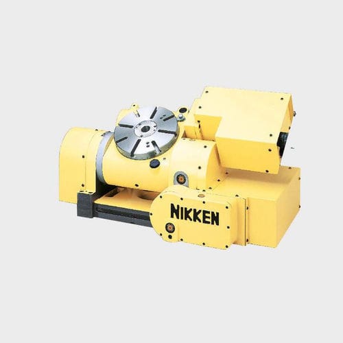Motor-driven rotary table - 5AX-230 - NIKKEN KOSAKUSHO - horizontal
