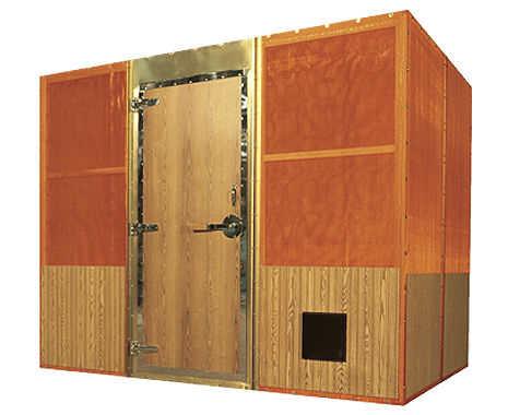 Floor-standing enclosure - DEI  - ETS Lindgren - modular / aluminum / copper