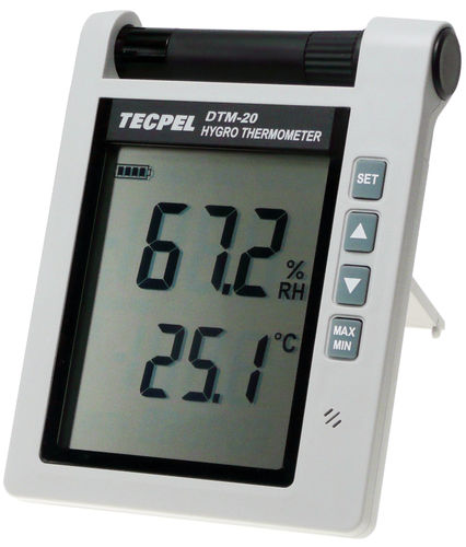 HVAC thermo-hygrometer - DTM-20 - Tecpel  Co., Ltd. - digital / direct-reading / compact