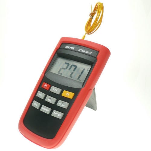 Probe thermometer - DTM-305C - Tecpel  Co., Ltd. - digital / portable / industrial