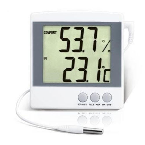 Thermo-hygrometer for the environmental industry - DTM-303B - Tecpel  Co., Ltd. - digital / wall-mounted / temperature