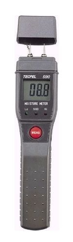 Wood moisture meter - TMM-590  - Tecpel  Co., Ltd. - pin / with digital display / portable