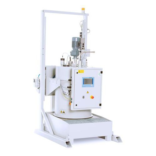 Material preparation station - Scheugenpflug GmbH - feeding / for self-leveling media