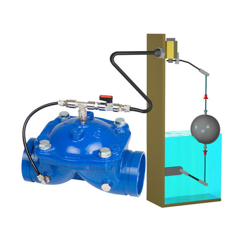 Floating ball valve - 892420+499110 - A.G.P. VALVULAS 10 SL - hydraulic / for control / pump