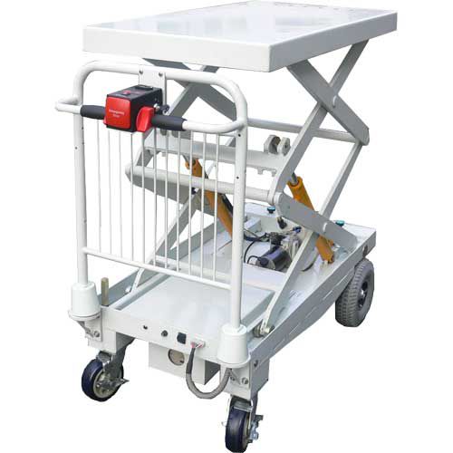 Double-scissor lift table - MCJR-ELT - Lift Products - electric / mobile