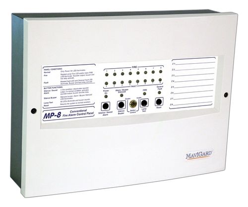 Fire alarm control panel - MP-8 series - MAVILI ELEKTRONIK - conventional area