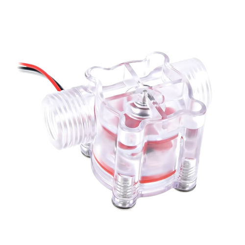 Turbine flow meter - AFM-4 - ALLDOO Micropump | Micro Diaphragm Pumps - volume / for water / threaded