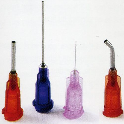 Precision dispensing tip Optimum® Nordson Efd for liquid handling / stainless steel