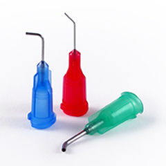 Elbow dispensing tip - 7018 Series - Nordson EFD - for liquid handling / stainless steel