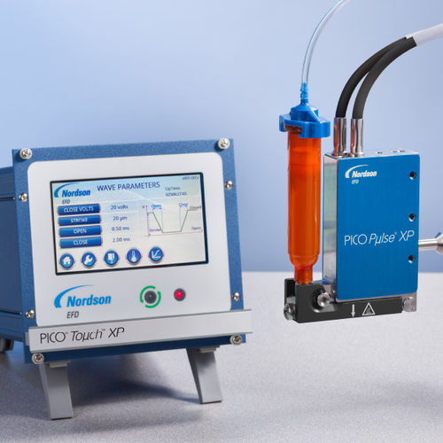 Jetting dispensing system - Pico XP - Nordson EFD - oil / polymer / adhesive