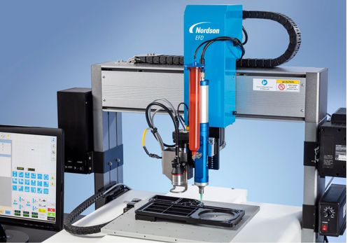 Cartesian robot - PROX  - Nordson EFD - 3-axis / dispensing / for the electronics industry