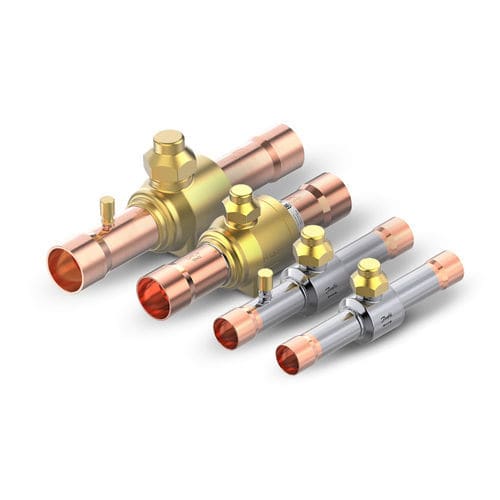 Ball valve - GBC  - DANFOSS Refrigeration & Air Conditioning - manual / shut-off / for gas