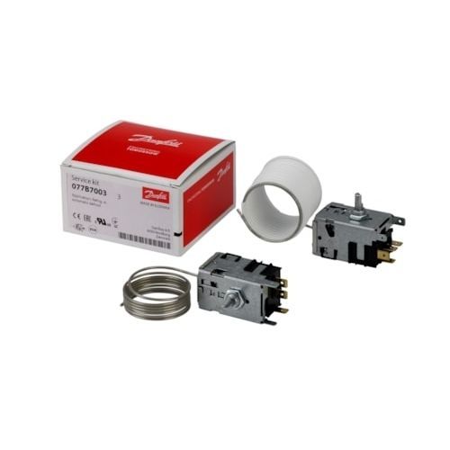 Electromechanical thermostat - 077B700 series - DANFOSS Refrigeration & Air Conditioning - refrigeration plant