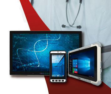 Medical tablet - Winmate, Inc. - PC / Windows 10 IoT Enterprise / Windows 10 Pro