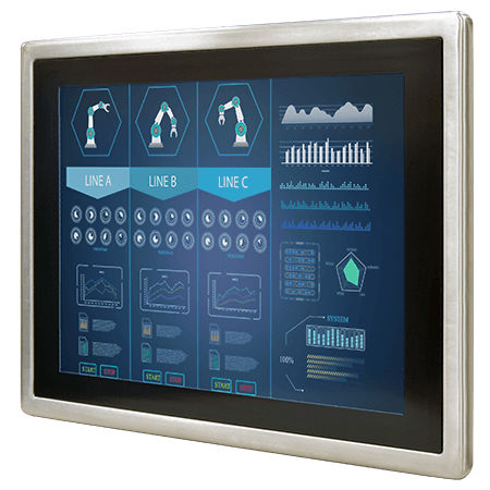 TFT LCD display panel - R15L600-65EX - Winmate, Inc. - 1024 x 768 / high-resolution / 15"