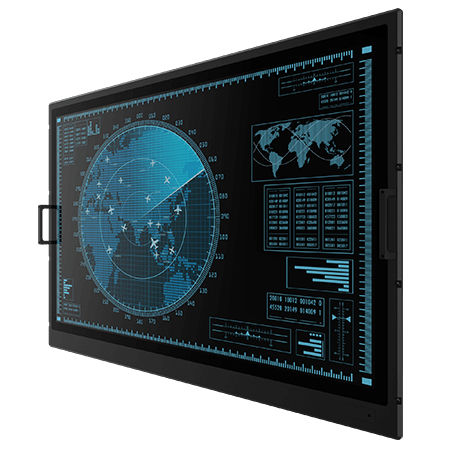LED display - W55L100-MLA1FP - Winmate, Inc. - TFT / with PCT touch screen / 3840 x 2160