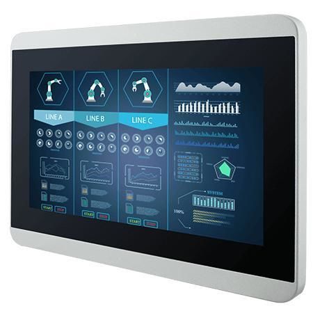 LCD monitor - W07L100-GST1 - Winmate, Inc. - projected capacitive touchscreen / PCAP capacitive touch screen / multitouch screen