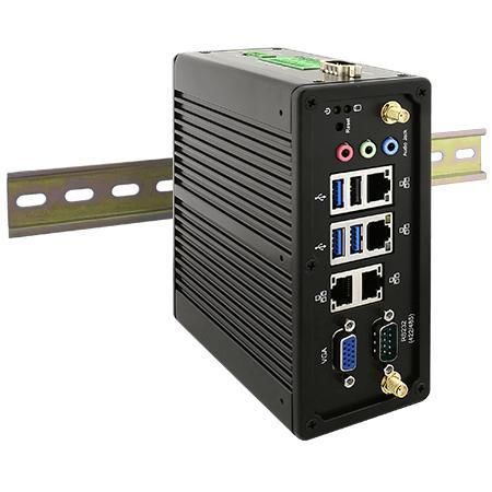 Box PC - IBDRW100-EX-P - Winmate, Inc. - DIN rail / Intel® Atom x7-E3950 / Intel® Apollo Lake E3950